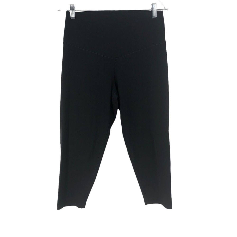 Offline by Aerie Real Me Hi-Rise 3/4 Crop Black Leggings Pants Womens Size XL